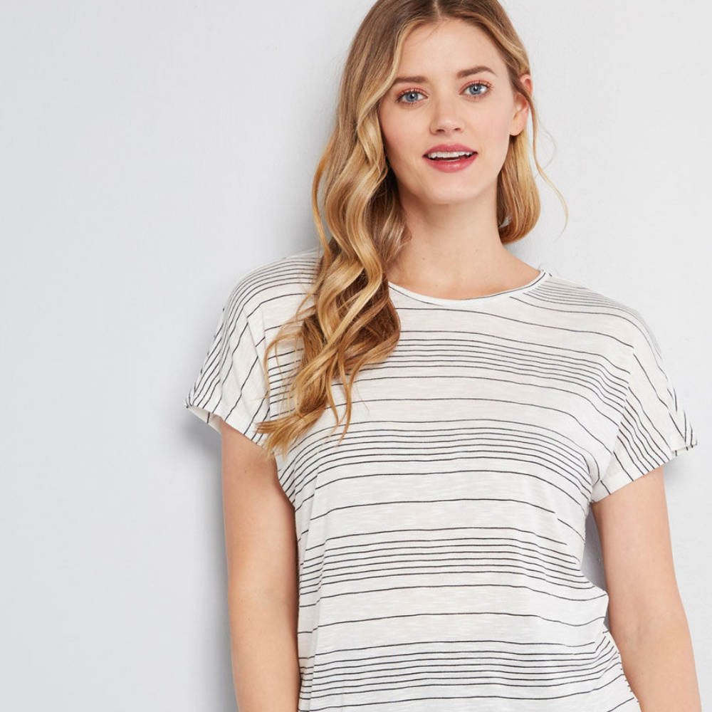 ModCloth Factually Relaxed Knit Top